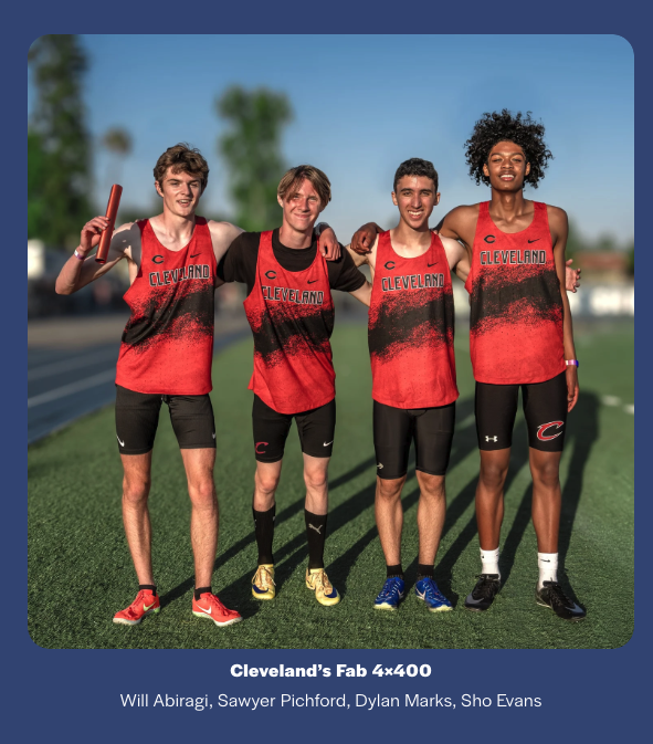Cleveland's Fab 4x400